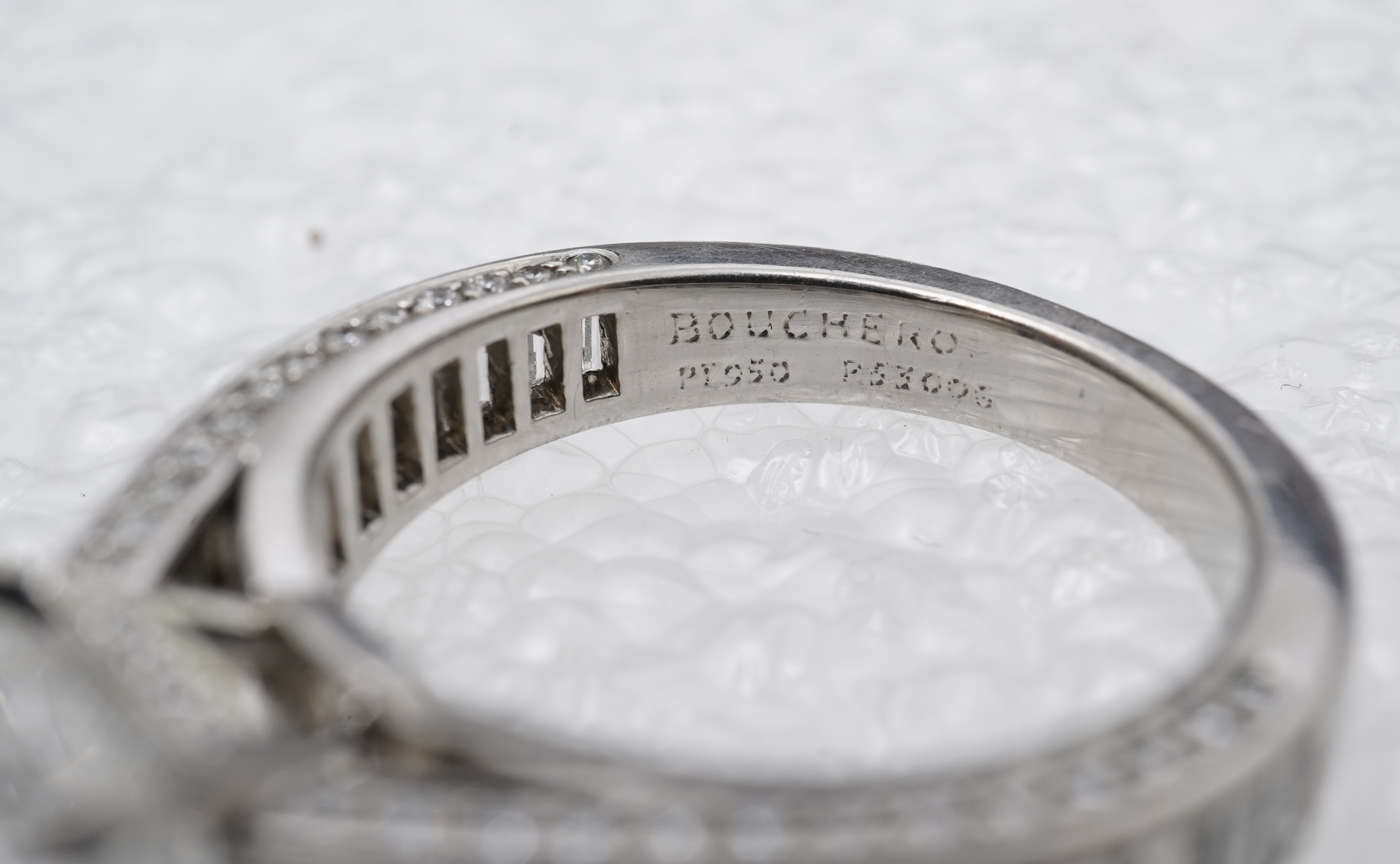 Boucheron, an impressive diamond ring, France, circa 2006